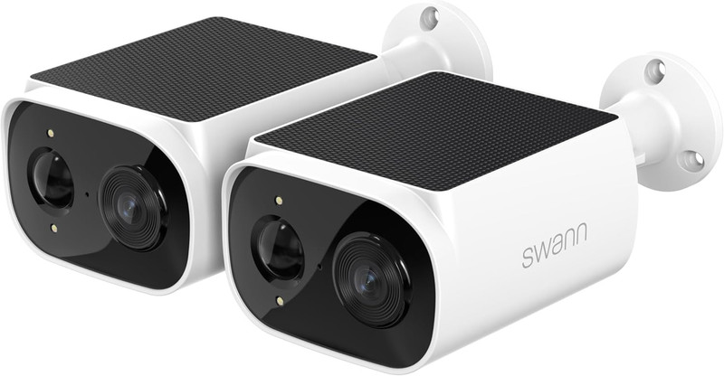 EVO Wireless 2K Solar Security Camera 2-Pack, 100% Wire-Free, Solar Powered, 2K gallery