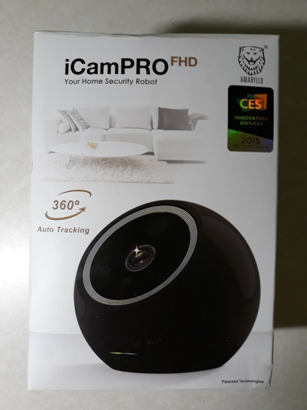 Amaryllo Robot FHD Home Security Camera, Wi-Fi Enabled with Two Way Audio gallery