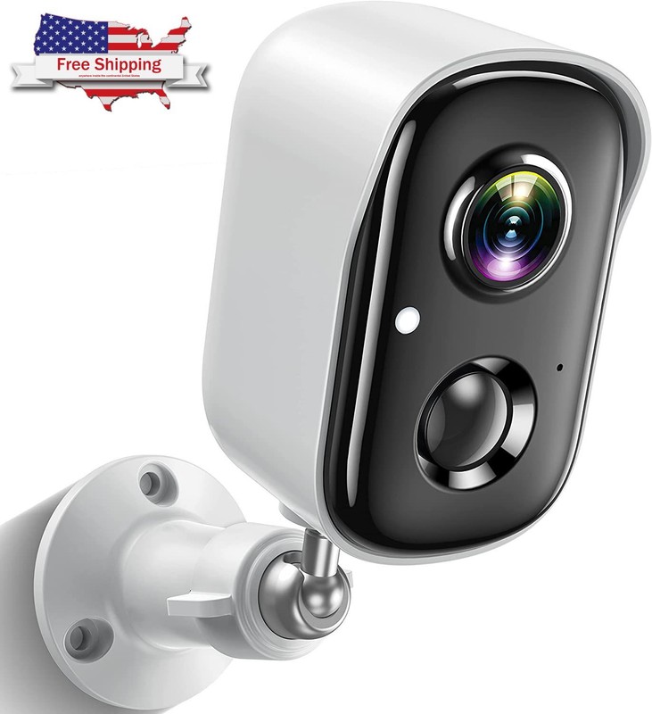 Wireless Security Camera For Home Outdoor Security, Battery Powered 1080P HD