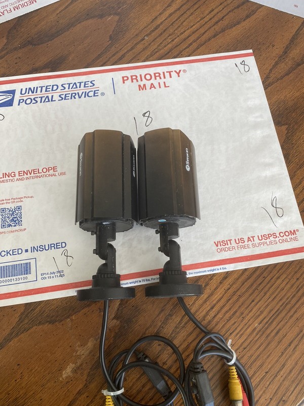 LOT OF 2 Swann SWPRO-642CAM Multi Purpose Security Camera Night Vision