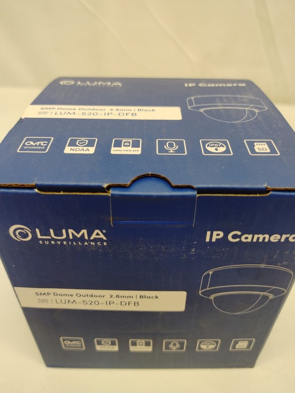 Luma Surveillance 520 Series Dome IP Camera LUM-520-IP-DFB gallery