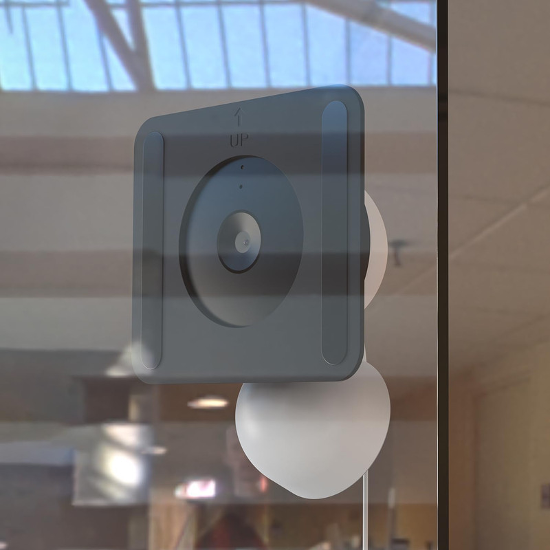 Window Mount for Google Nest Cam Indoor Wired (2Nd & 3Rd Gen), Black gallery