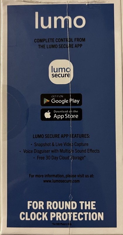Lumo Smart Wireless Video Doorbell New Sealed gallery