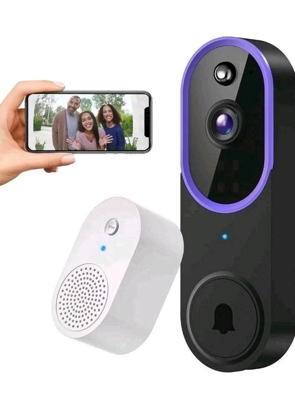 Safe Doorbell Camera, Wireless, A Smarter Way to Protect Your Home,Wireless WiFi