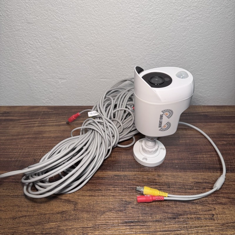 Night Owl CM-PIRHDA10W-BU-H Camera – 1080P with BNC Cable – Working