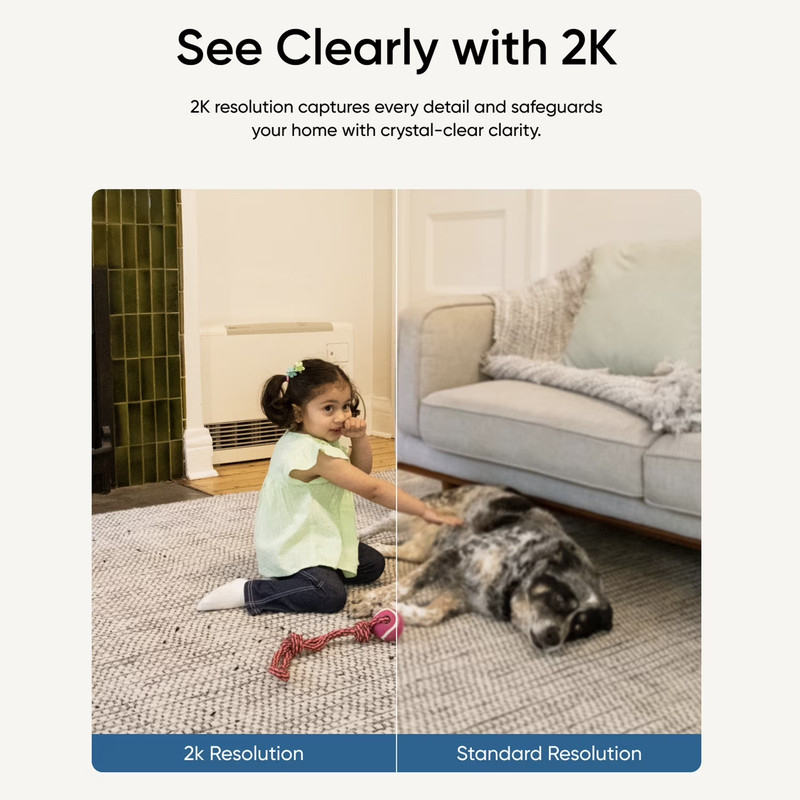 Eufy Solo Indoor-Cam C220 Wired 2K Surveillance Camera AI Human Detection gallery