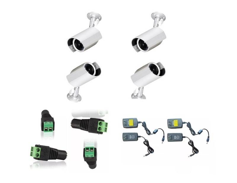 Ganz BCH-IR3.6N-II (4)-Camera Outdoor – 520TVL – IR Bullet & PS – NEW – WARRANTY
