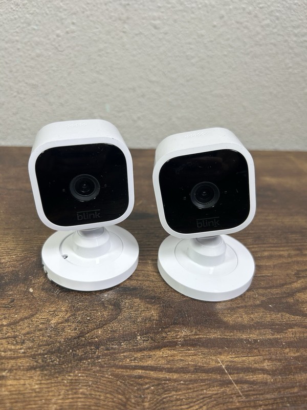 Blink Mini Indoor 1080p HD Smart Security Camera System 2-Pack – UNTESTED