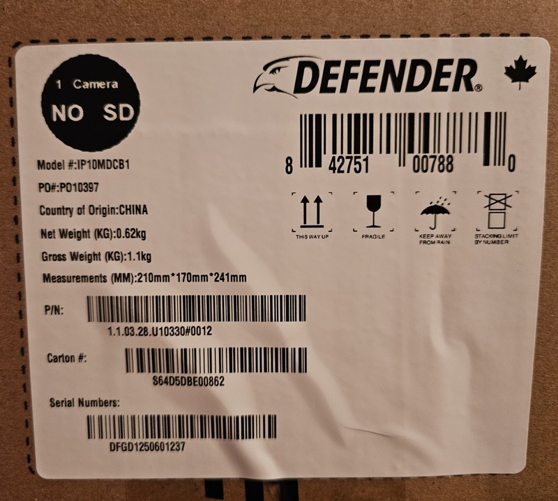 Defender GuardPro 3K PLUS Dual Lens PTZ WiFi 6 Plug-in Outdoor Security Camera gallery