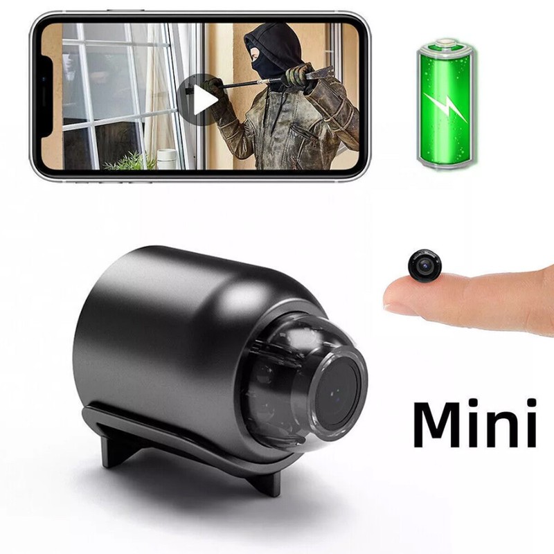 2025 Smart Mini WiFi Camera Wireless 1080P HD Night Cam w/Battery Home Security gallery