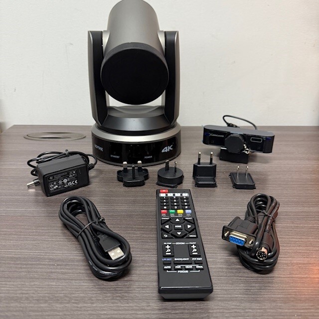 PTZOptics Move 4K 30X NDI|HX PTZ Camera – Gray (PT30X-4K-GY-G3-ULN)