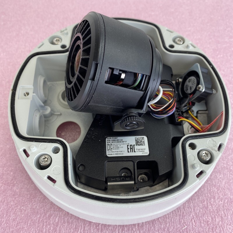 AXIS 0382-001-03 Vandal resistant P3343-VE 6MM POE network security camera gallery