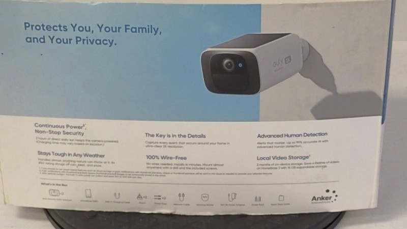 Eufy S220 Solar-Powered 2K Security Camera Kit with HomeBase 3 gallery