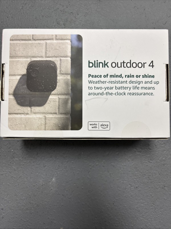 BRAND NEW BLINK Outdoor 4 (4th Gen) 5-Camera Security System w/ Sync Module Core gallery