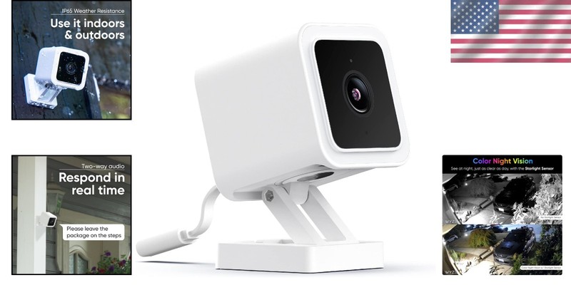 1080p Wired Security Camera with Twin Audio & Superior Night Vision Performance gallery
