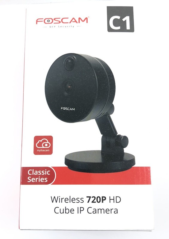 Foscam C1 Wireless IP Camera HD 720P Cube IP Camera 1957-MT