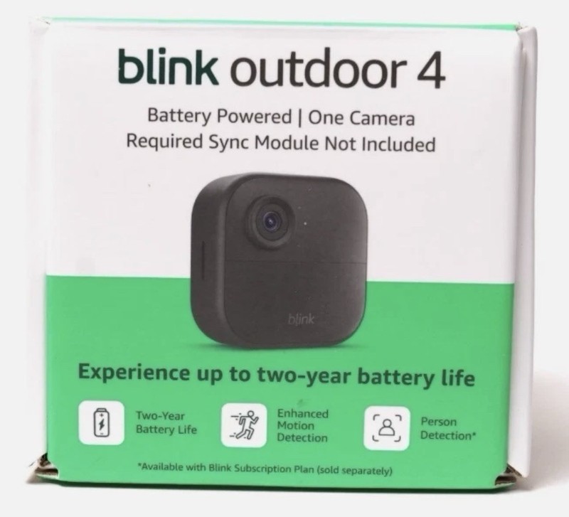 Blink Outdoor 4 (4th Gen) Wire-Free Smart Security Add On Camera HD 2-Way Audio gallery