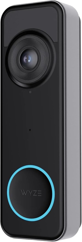 Battery Video Doorbell with 1536X1536 HD, Wireless/Wired Security Camera, Color gallery