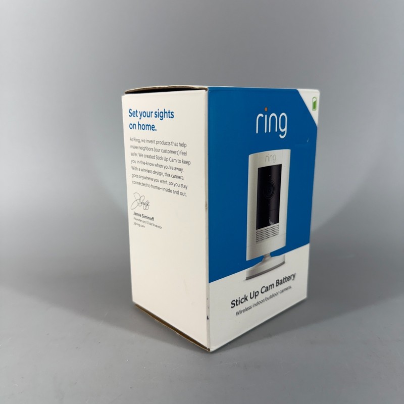 Ring Stick Up Cam Battery HD Security Camera (3rd Gen.) with Two-Way Talk - New gallery