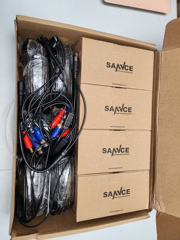 SANNCE HD 2MP 4in1 Outdoor Day Night 100ft IR Cut CCTV Bullet Security Camera gallery