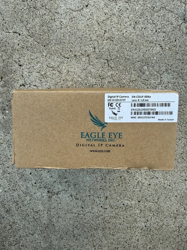 Eagle Eye Networks 12MP Digital IP Dome Security Camera EN-CDUF-004A