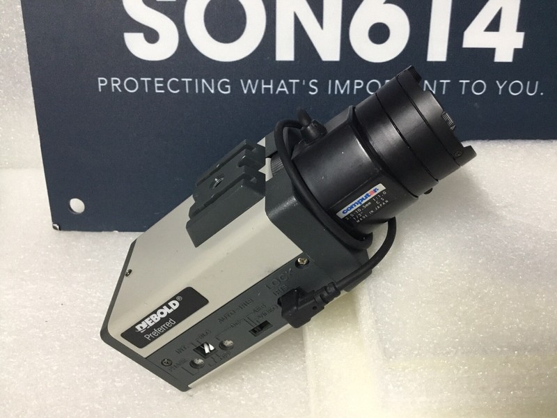 GANZ YCH-02B Security Color Camera W/ 3.5-10.5mm 24vac/12vdc TESTED! gallery