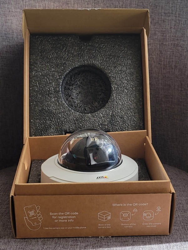 Apex Communications P3245-LV Dome Surveillance Camera - Tested and Working