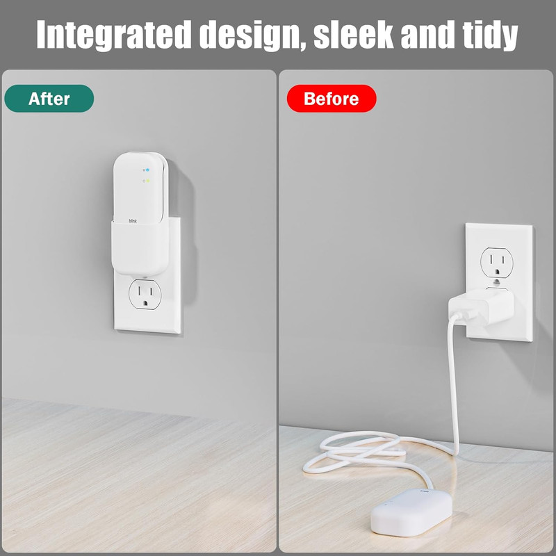 Outlet Wall Mount for Blink Sync Module Core, 2-In-1 Charging Station(Mount & Ch gallery
