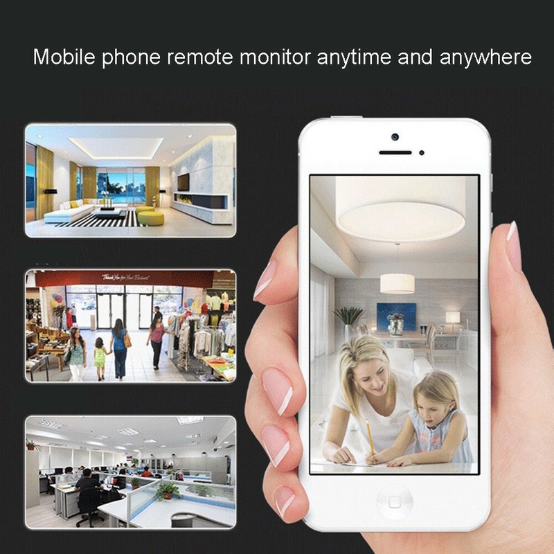 Panoramic WiFi IP Camera 1080P Baby/Pet Monitor Security Cam CCTV Night Vision gallery