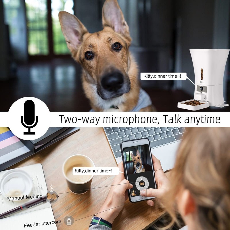 SKYMEE 12L 5G WiFi Aautomatic Dog Feeder Large Breed & Automatic cat gallery