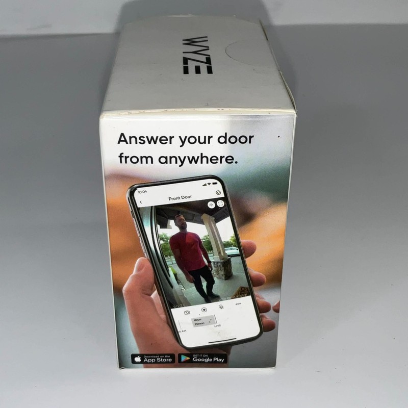 *NEW* Wyze Video Doorbell Camera Chime IP65 Weatherproof Night Vision WVDB1WC1 gallery