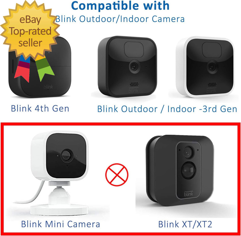 All New Blink Outdoor 4Th & 3Rd Gen Camera Mount Bracket 5 Pack Full Weather gallery