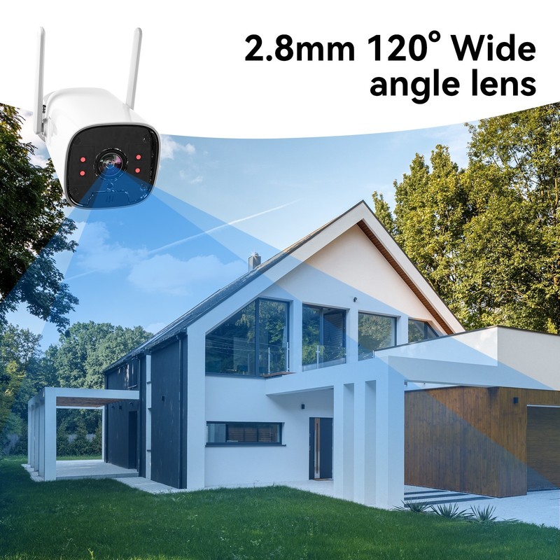 Wireless 5MP 10CH NVR WIFI 3MP Security Camera System Audio AI Detection 1TB HDD gallery