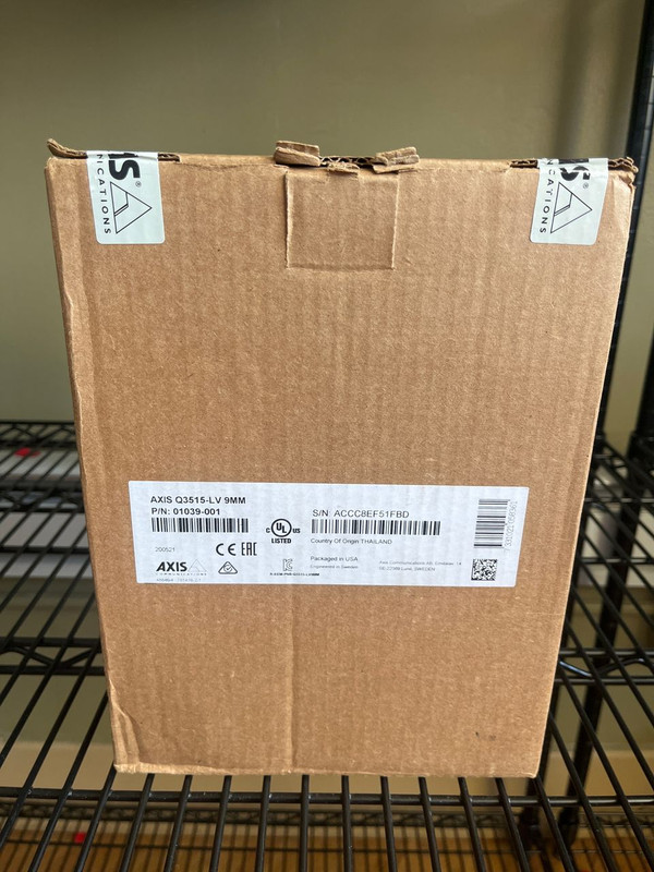 AXIS Q3515-LV 9MM Network Camera (01039-001) | Factory Sealed
