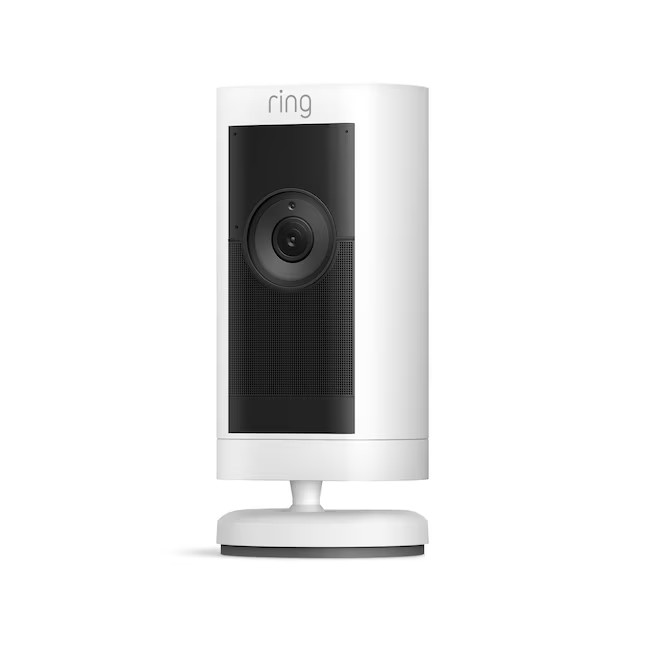 NEW RING Stick Up Cam PRO Battery Indoor Outdoor 1080p Security Camera - White gallery