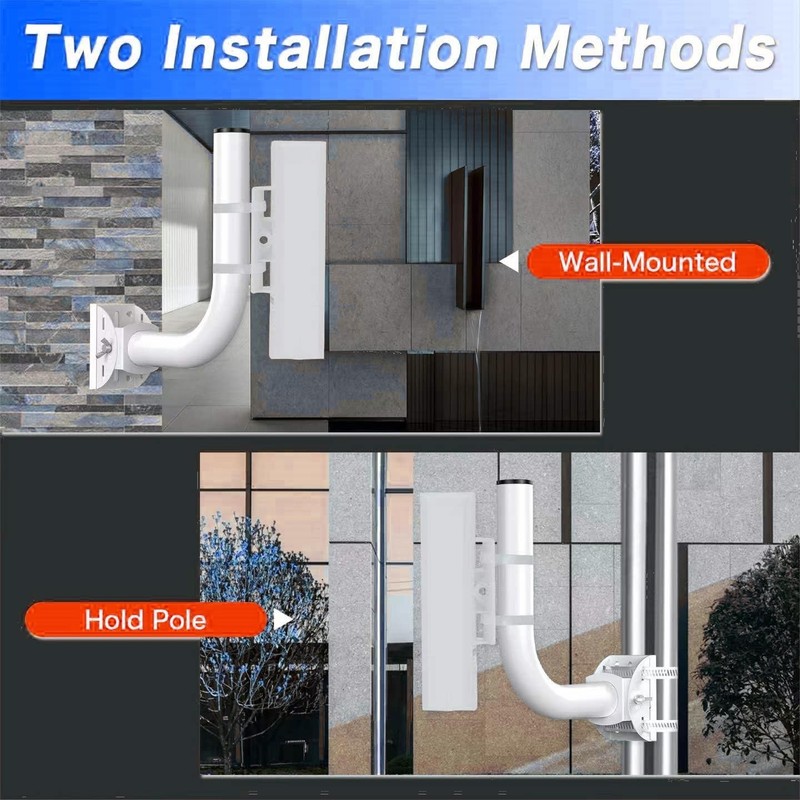 Pole Mount Bracket for Wireless Bridge Point to Point, TP - Link Mounting Bra... gallery