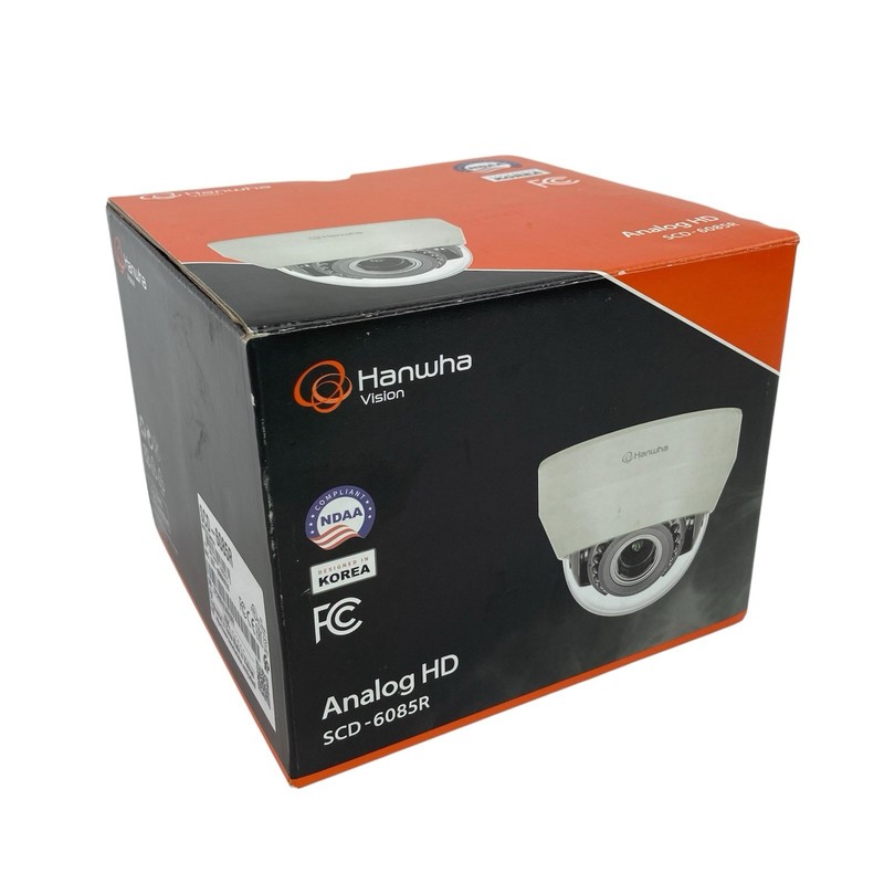 Hanwha SCD-6085R 2 Megapixel Indoor HD Surveillance Camera – Dome (scd6085r)