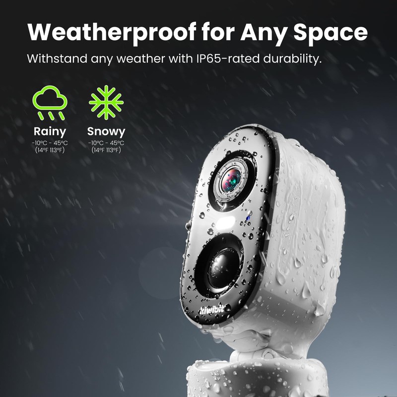 Security Cameras Wireless Outdoor, 2K Outside Camera for Home Security, Batte... gallery