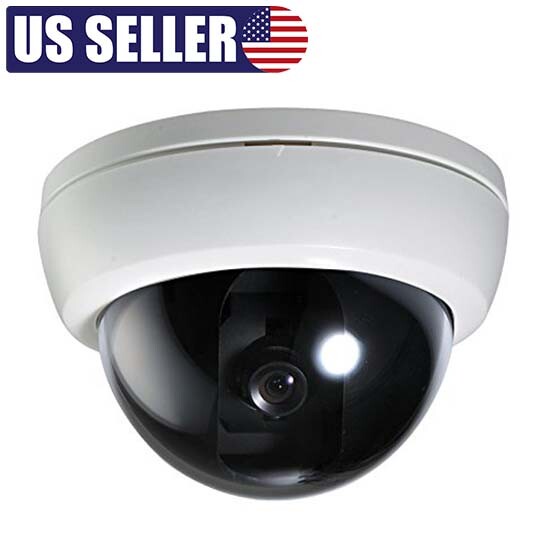 Analog Mini Dome Security Camera Indoor 600 TVL Fixed Lens 3 Axis - CNB D152-0S