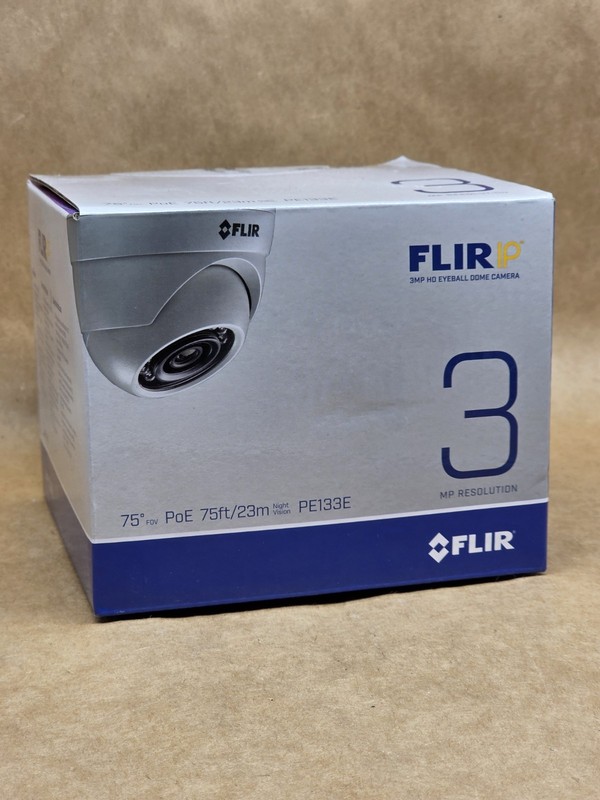 Flir PE133E Wired Indoor/Outdoor Dome Security Camera