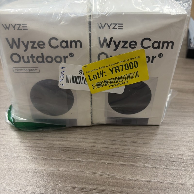 Cam Outdoor Addon v2 2 Cameras Requires Base Station 1080p HD