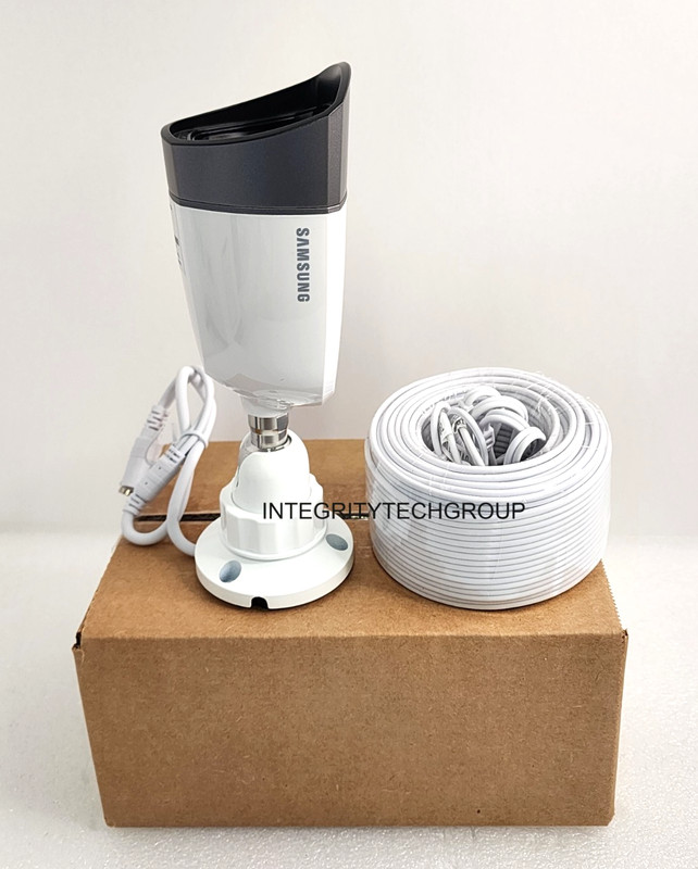Samsung SDC-7340BC Weather-Resistant Night Vision Camera White, NEW gallery