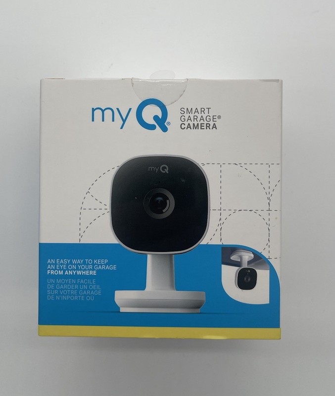 My Q SGC2WCH Smart Garage HD Camera New Sealed