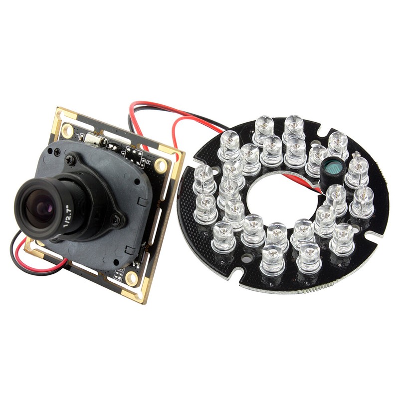 720P Home Camera With IR LED Board 3.6mm Lens 1MP Sensor OV9712 H.264 30fps New gallery