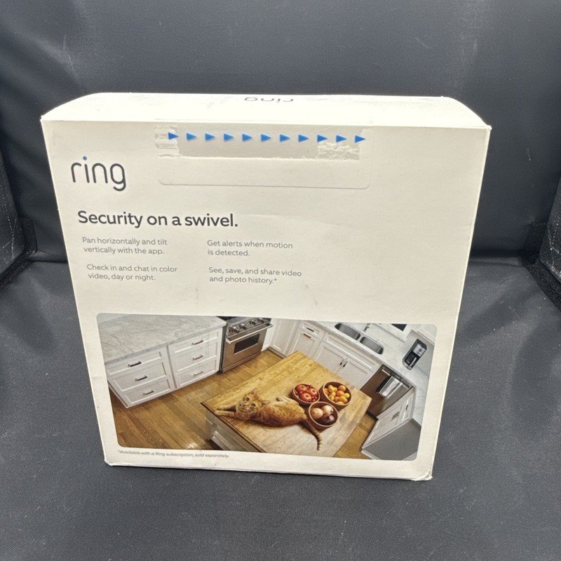 Ring Pan-Tilt Indoor Camera 2024 | 360° Coverage HD Video Two-Way Talk - Black gallery