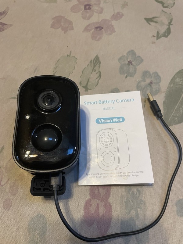 Vision Well Smart Battery Camera CG6S-Black