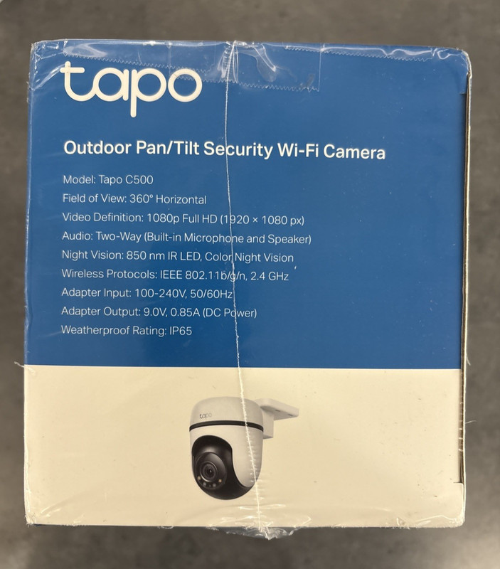 SEALED TP-Link Tapo C500 Outdoor Pan/Tilt Security Wifi Camera: 1080p Full HD gallery