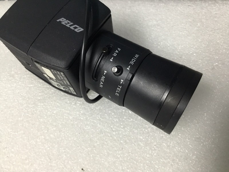 Pelco Color Camera W/ 530TVL 5-50mm WDR OSD D/N DSP CCTV NTSC CCC1390H-6 Tested! gallery