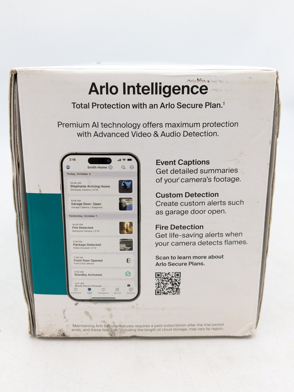 Arlo Essential XL 3rd Gen Outdoor Security Camera 3-Pack (VMC3382-100NAS) gallery