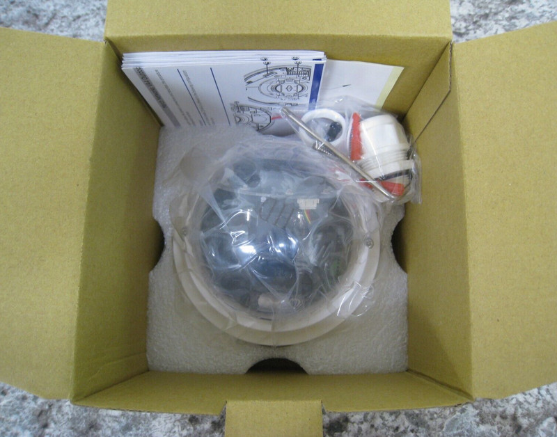 New March C2104A 39362-101 VA4 IR 2.7-12mm White Outdoor Dome Security Camera